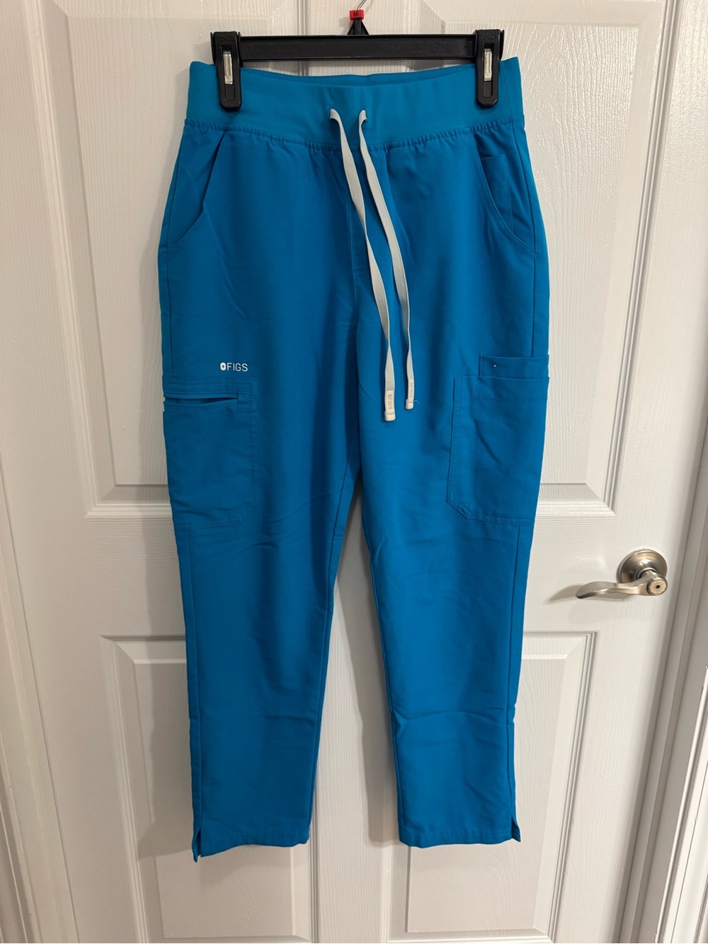 FIGS Women’s Drawstring Scrub Pants - Extreme Blue (Limited Edition)